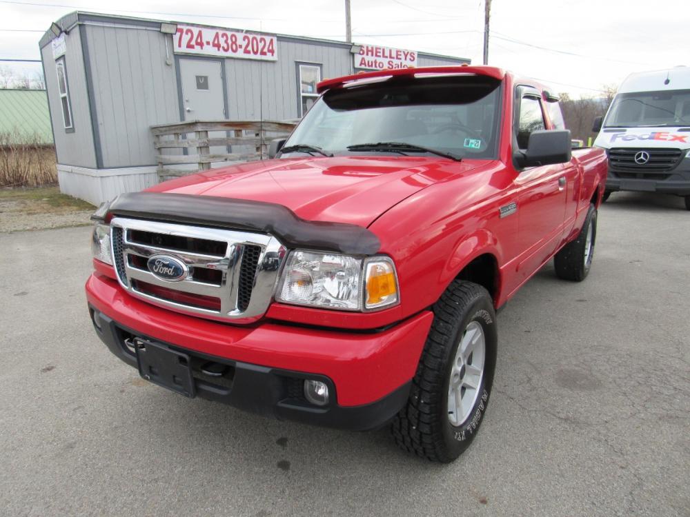 2006 RED /BLACK/GRAY Ford Ranger XLT SuperCab 4WD (1FTZR45E46P) with an 4.0L V6 SOHC 12V engine, AUTOMATIC transmission, located at 6 Oliver Rd., Uniontown, PA, 15401, (724) 438-2024, 0.000000, 0.000000 - Photo #0