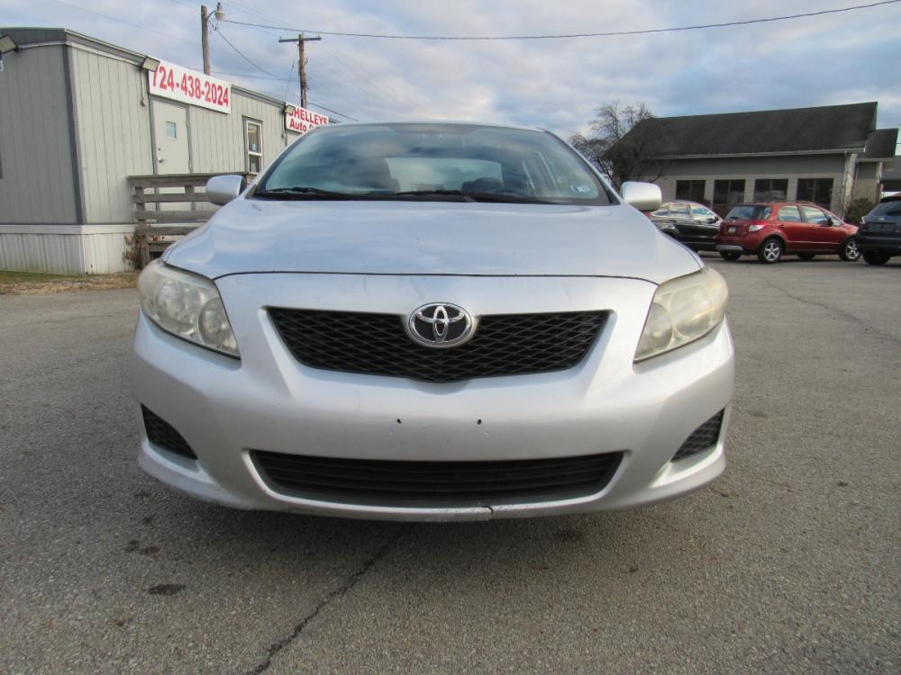 2009 SIlver /Gray Toyota Corolla LE (JTDBL40E299) with an 1.8L L4 DOHC 16V engine, 5-Speed Automatic Overdrive transmission, located at 6 Oliver Rd., Uniontown, PA, 15401, (724) 438-2024, 0.000000, 0.000000 - 2009 Toyota Corolla LE...GRAY CLOTH INTERIOR...POWER W/L/M/CRUISE...AM/FM CD...A/C...NEW TIRES...DON'T DELAY CALL TODAY!!! - Photo #1