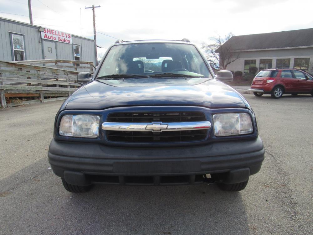 2002 Blue /Gray Chevrolet Tracker 4-Door Hardtop 4WD (2CNBJ13C926) with an 2.0L L4 DOHC 16V engine, Automatic transmission, located at 6 Oliver Rd., Uniontown, PA, 15401, (724) 438-2024, 0.000000, 0.000000 - 2002 Chevy Tracker…4x4…power w/l/m/cruise…am/fm CD player…a/c...alloy wheels…tow package…don’t delay call today… - Photo #1