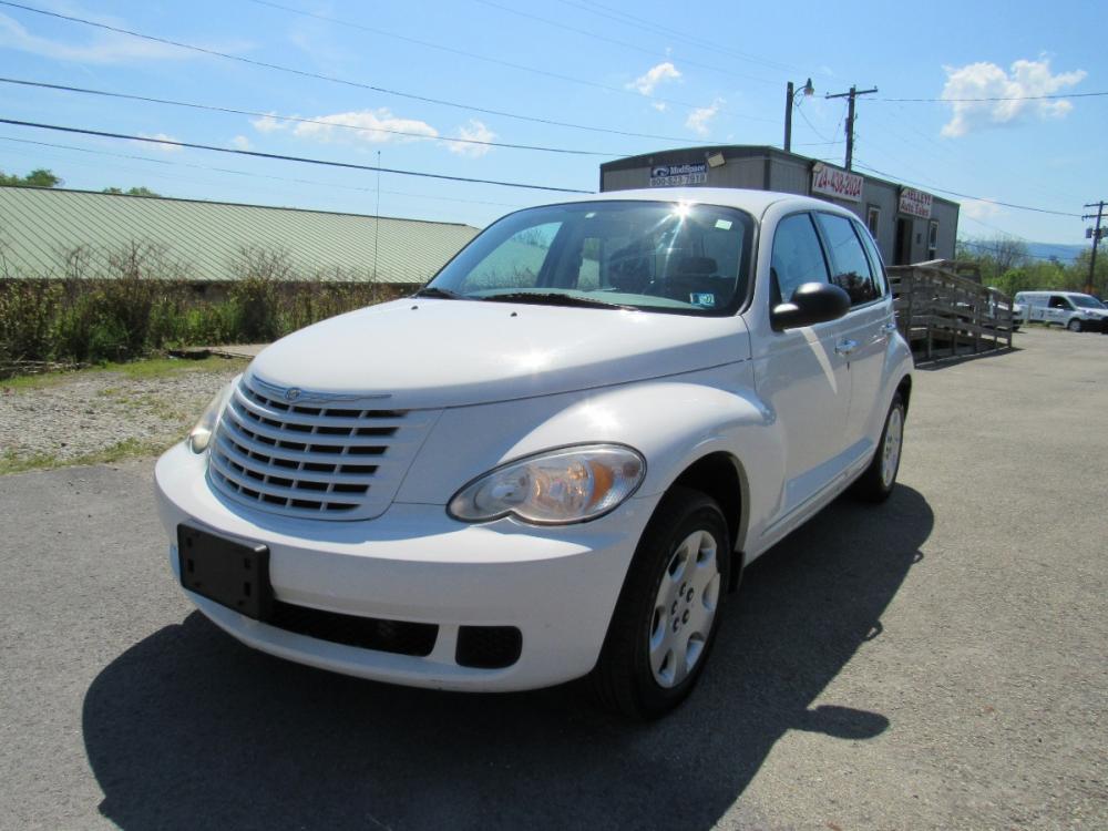 2008 White /Gray Chrysler PT Cruiser Touring (3A8FY48B58T) with an 2.4L L4 DOHC 16V engine, AUTOMATIC transmission, located at 6 Oliver Rd., Uniontown, PA, 15401, (724) 438-2024, 0.000000, 0.000000 - Photo #0